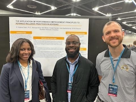 Dr. Osam, Monique Nuby, and Nick Bliven