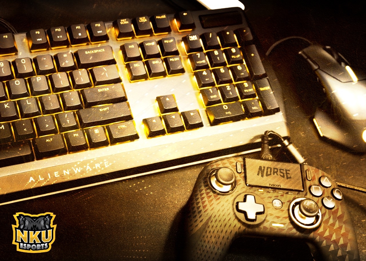 NKU esports keyboard mouse and controller 