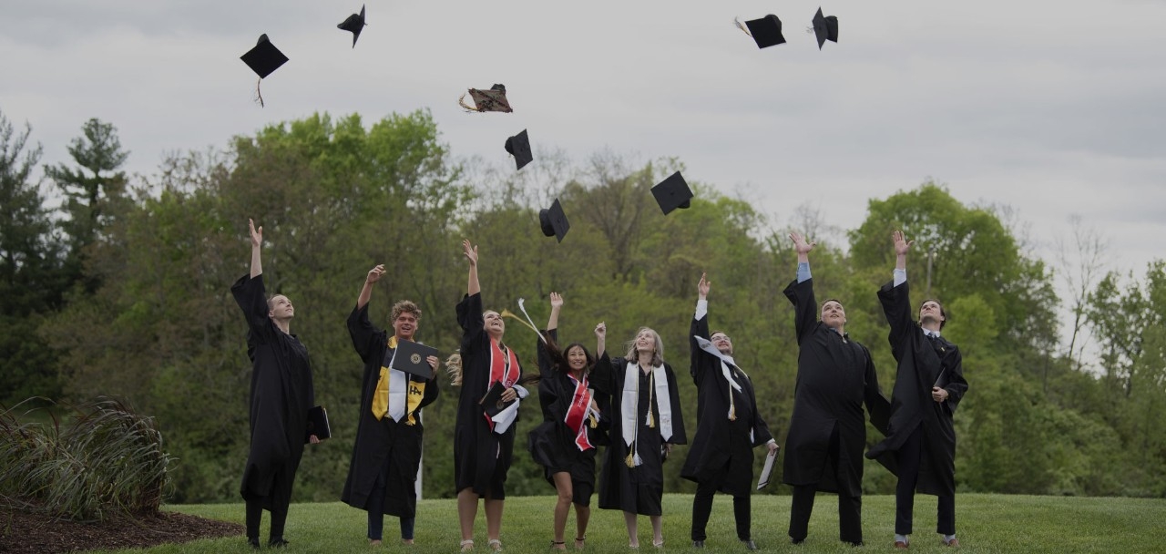 Spring Graduates at Commencement